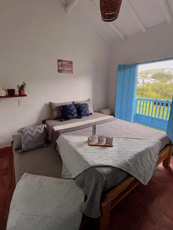 Posezení v ubytování Casa Quintanilla Barichara