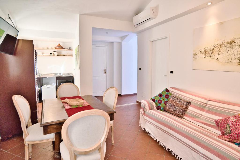 Posezení v ubytování Il Saracino boutique suites