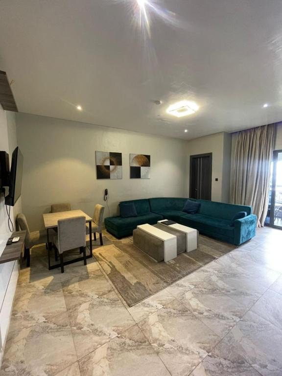 Posezení v ubytování Alluvia Residences