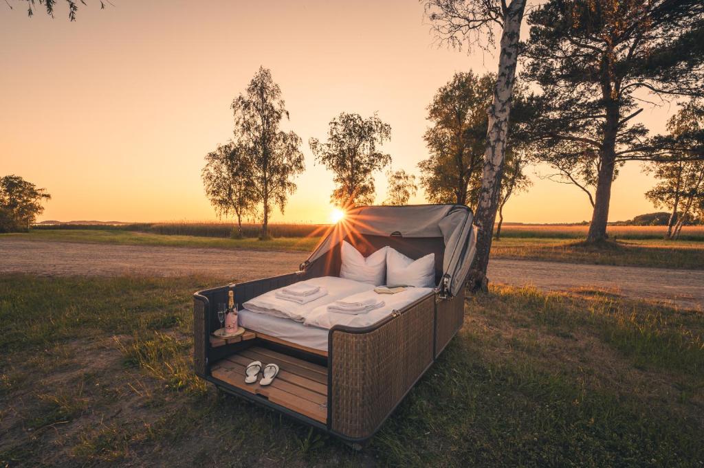 Příroda nedaleko luxury tent