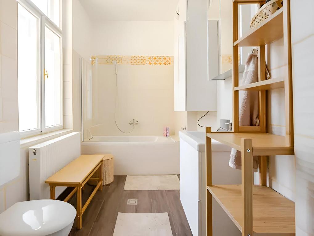 Posteľ alebo postele v izbe v ubytovaní Brody Art Boutique Apartments