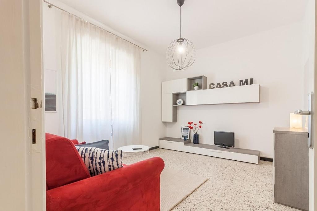 Χώρος καθιστικού στο Lerici - Casa Mì con ascensore