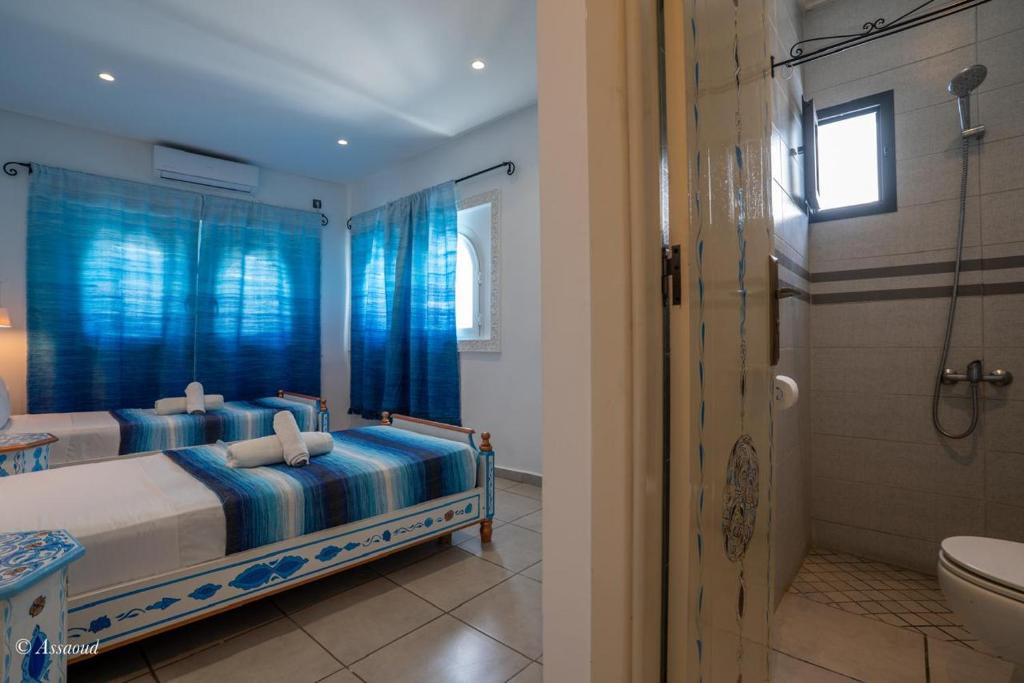 Koupelna v ubytování Hotel Miramonte