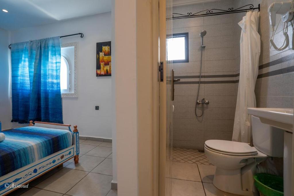 Koupelna v ubytování Hotel Miramonte