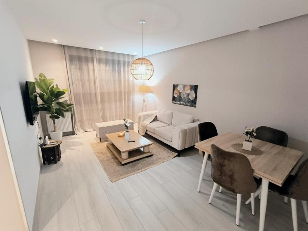 Posezení v ubytování "Luxe Residence" Marsa avec Parking