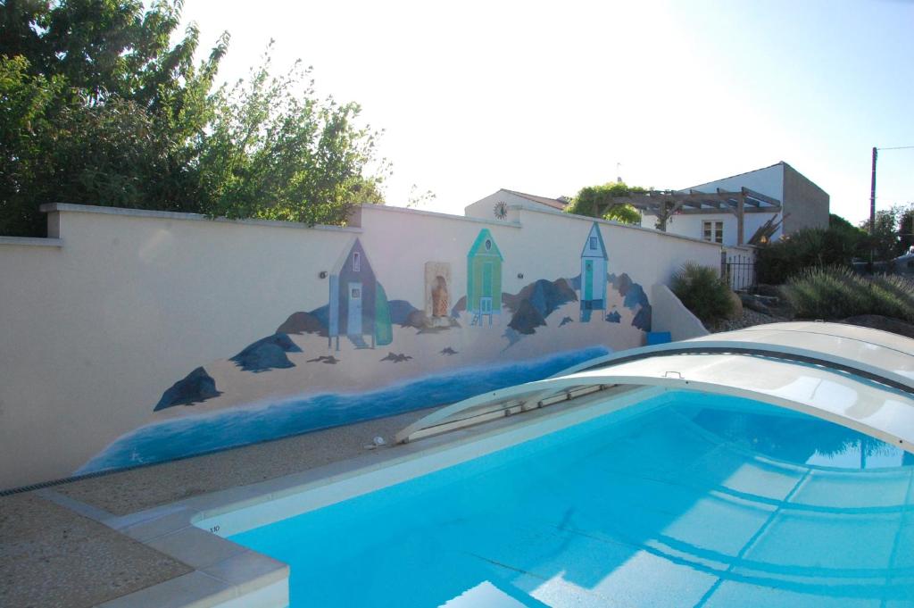 Πισίνα στο ή κοντά στο Gîte de charme