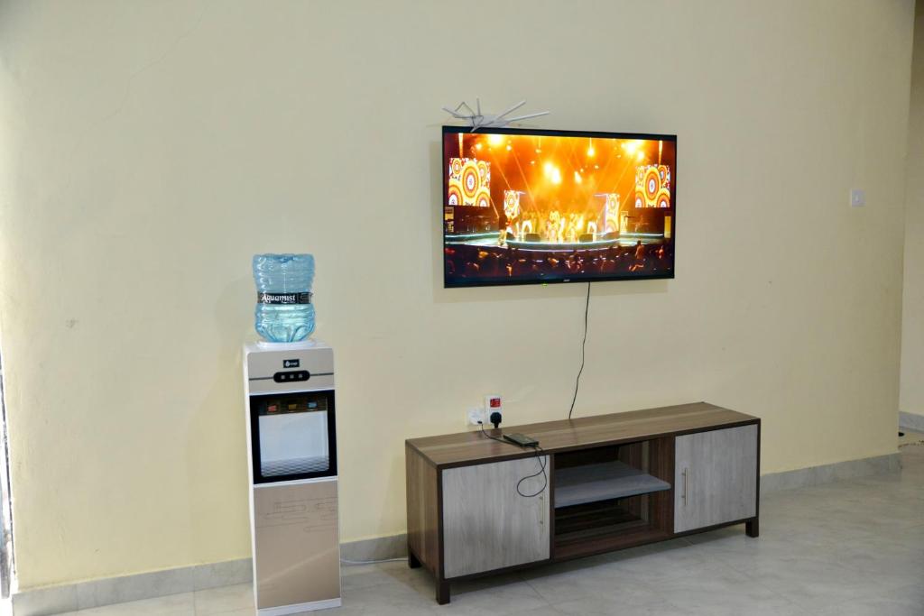 TV a/nebo společenská místnost v ubytování Azois Place