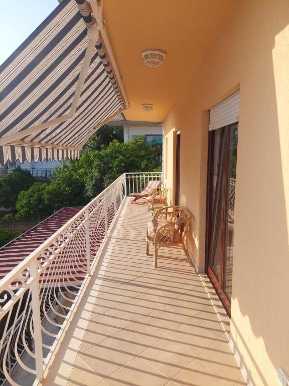 Balkón alebo terasa v ubytovaní Apartment Maca