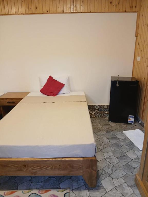 Postel nebo postele na pokoji v ubytování Chillax Dahab