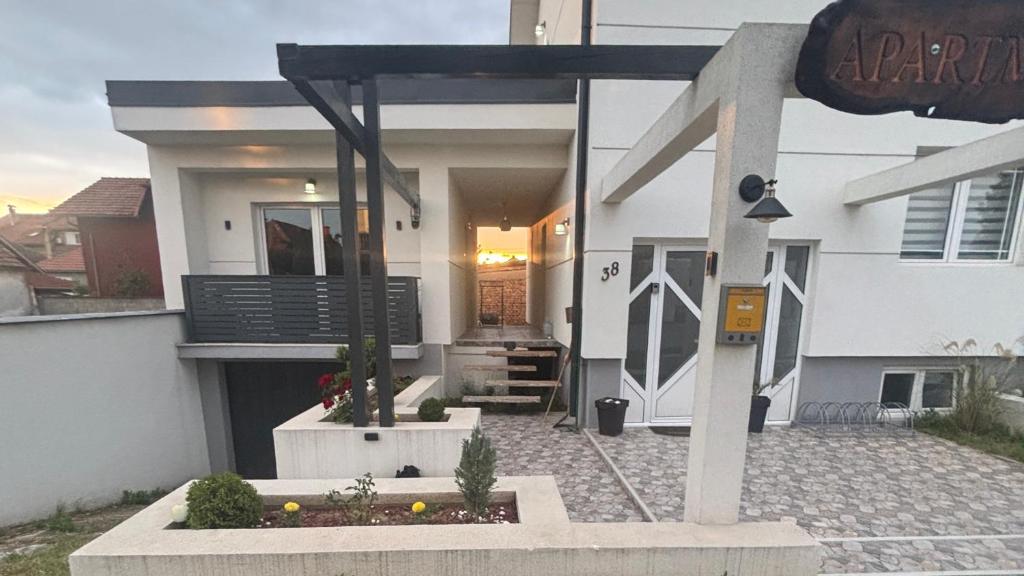 Budova, kde se apartmán nachází