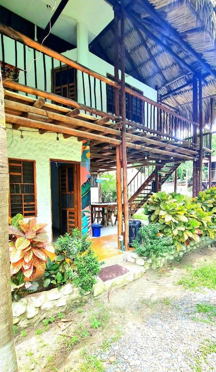 Zahrada ubytování Baobao Hostel Palomino