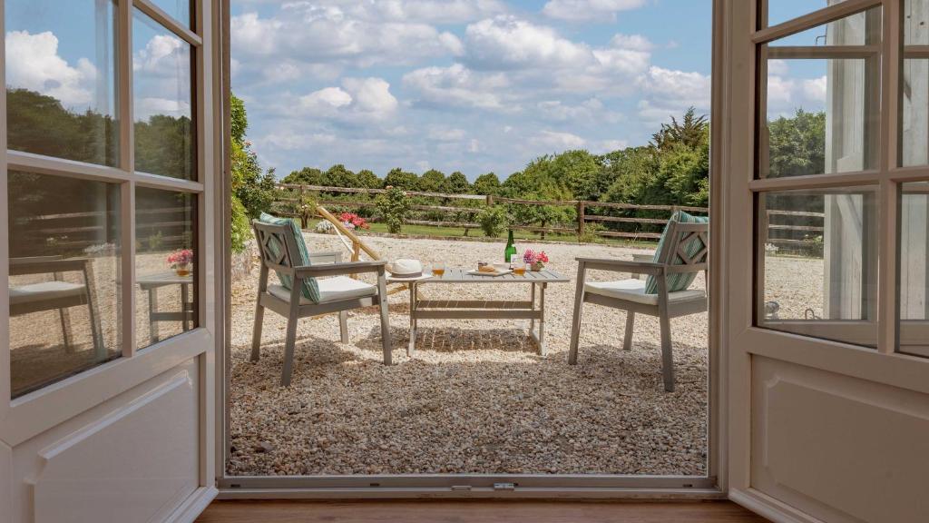Balkón nebo terasa v ubytování B&B Clerval - Maison d'hôtes et Gîtes