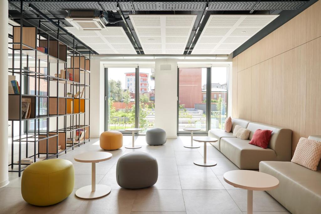 Posezení v ubytování aparto Milan Durando