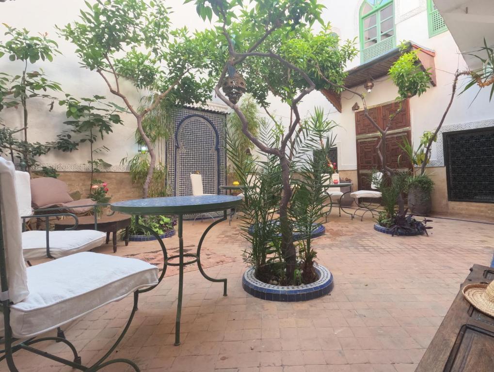 Patio nebo venkovní prostory v ubytování Riad Maizie
