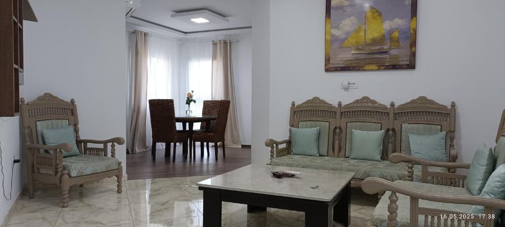 Posezení v ubytování TIM Apartment 4 person, 2 rooms