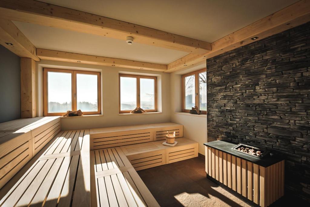 Posezení v ubytování Wellness Natur Resort Gut Edermann