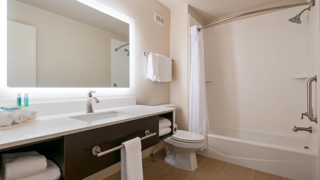 Koupelna v ubytování Holiday Inn Express Bellingham by IHG