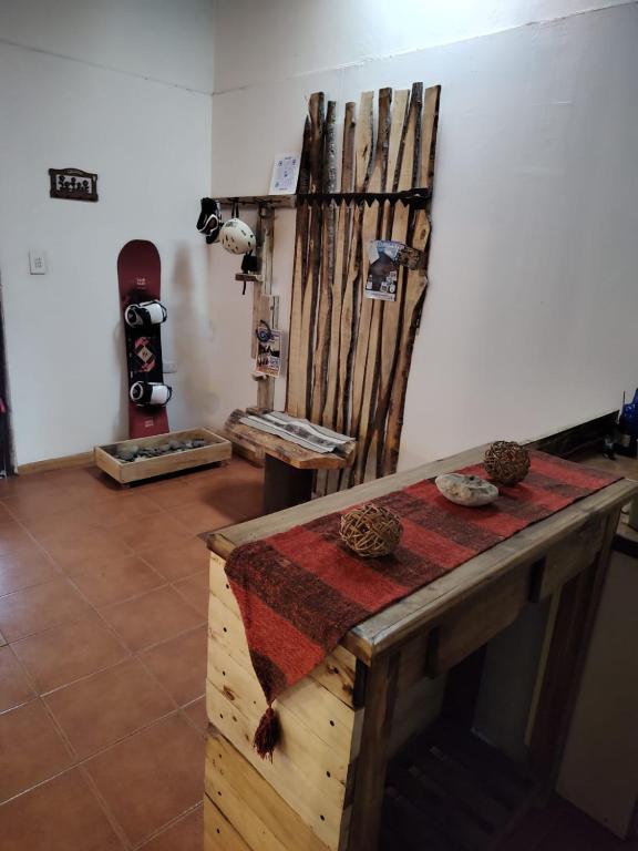 Fitness centrum a/nebo fitness zařízení v ubytování La Posada de Buda