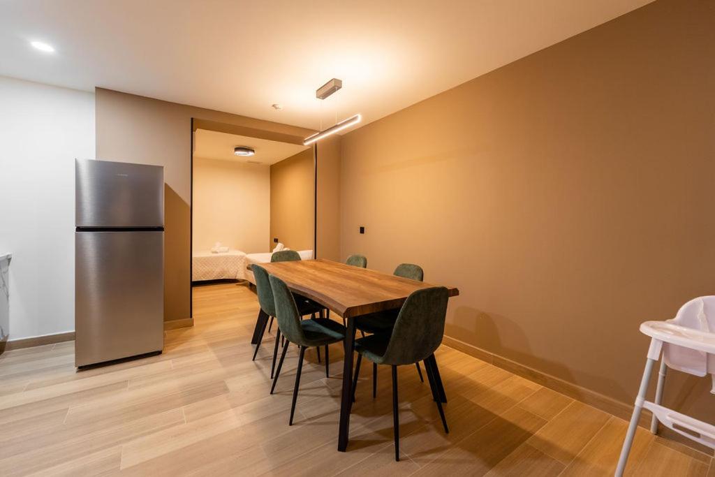 Kuchyň nebo kuchyňský kout v ubytování Emily Suites