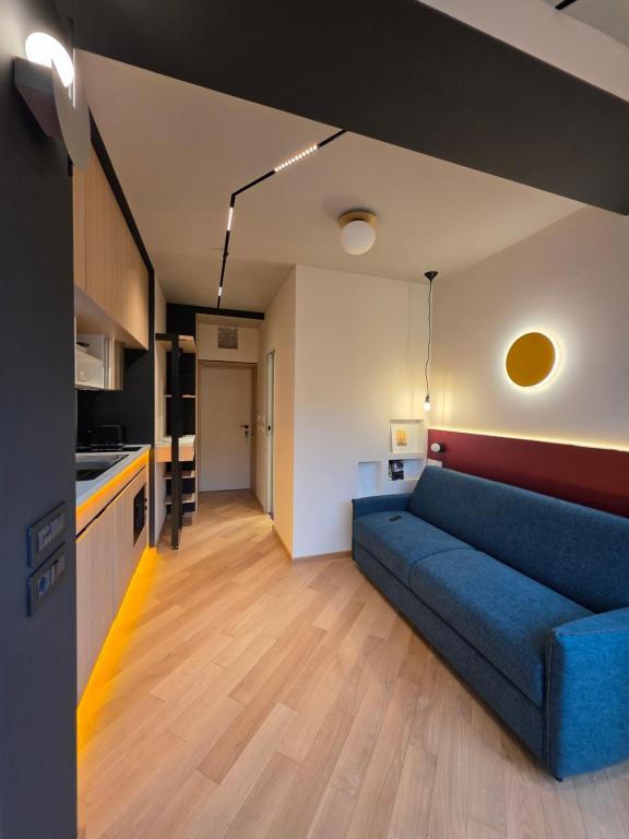 Virtuvė arba virtuvėlė apgyvendinimo įstaigoje Modular Port view studio