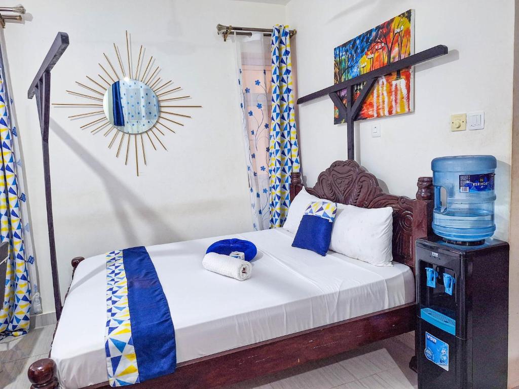 Postel nebo postele na pokoji v ubytování JoeJoy Stays