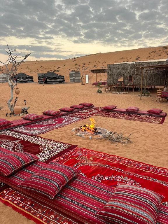 Loodusmaastik of the luxury tent lähedal
