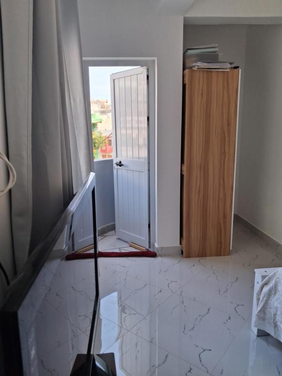 Ένα ή περισσότερα κρεβάτια σε δωμάτιο στο Casa da Sara Guest House