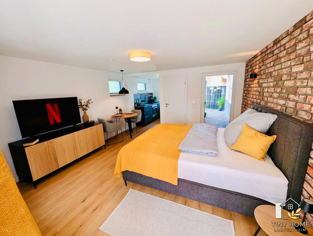 Tiny Home Lampertheim - Apartamento De Un Dormitorio