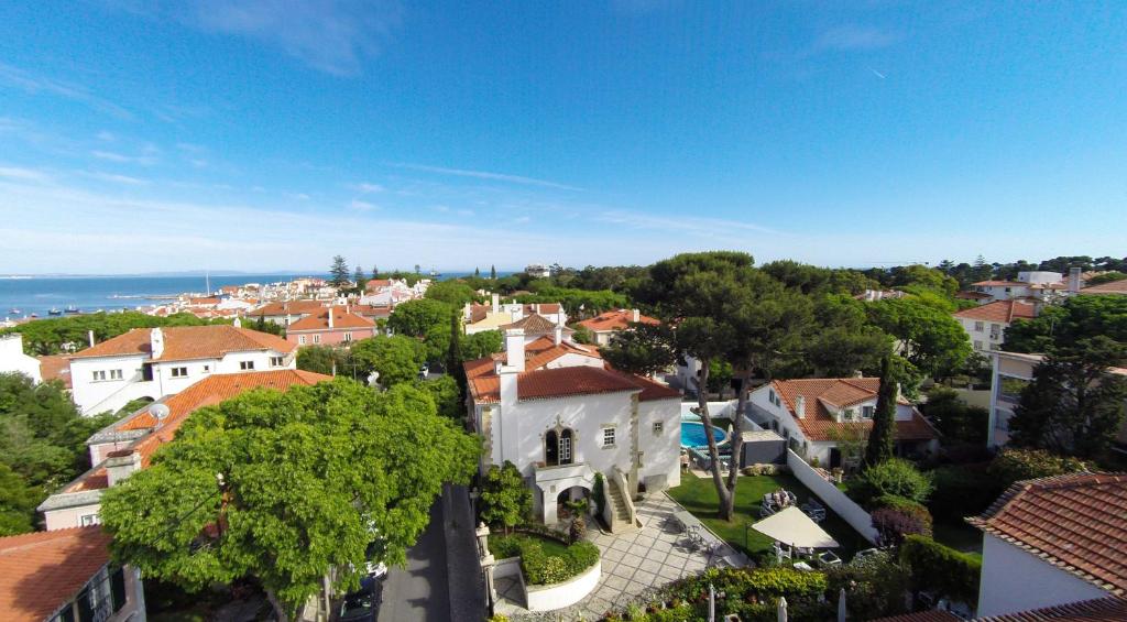 an aerial view of a town with houses at Villa Vasco da Gama in Cascais