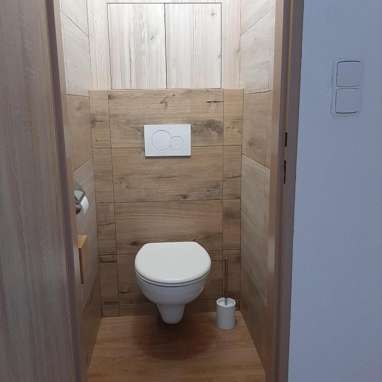 Koupelna v ubytování Apartmánový byt Dáša