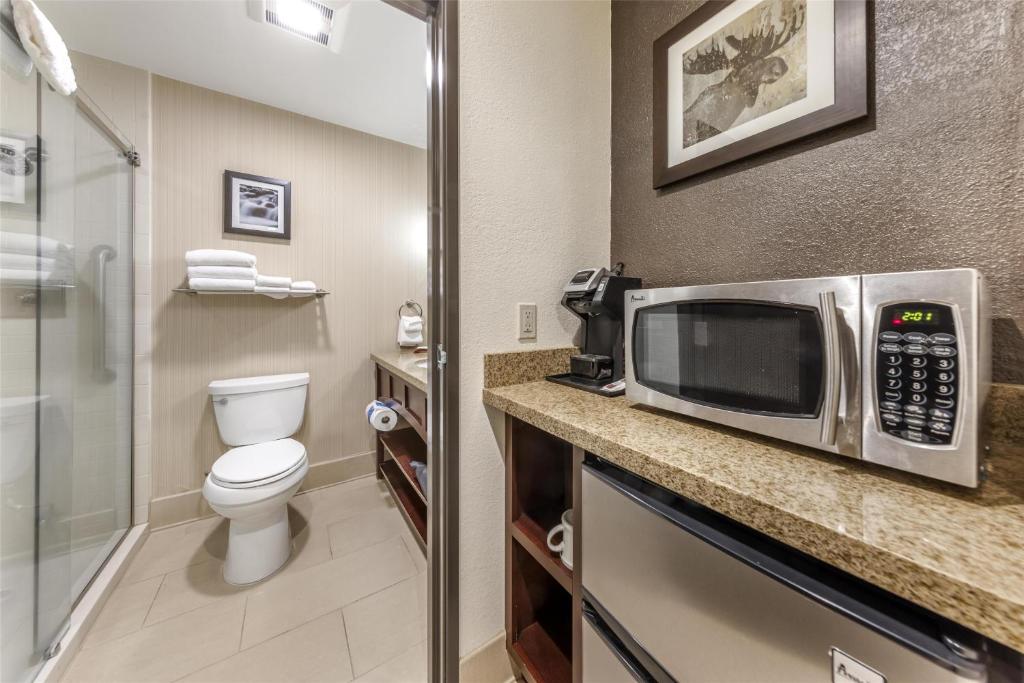 Koupelna v ubytování Best Western Plus Truckee-Tahoe Hotel