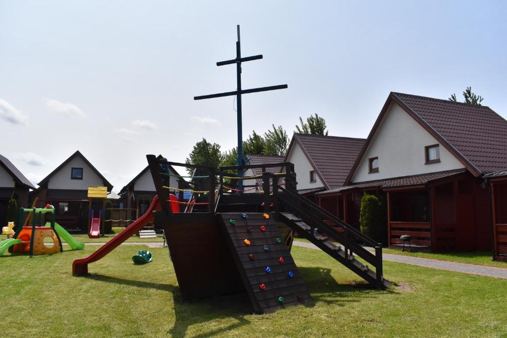 Herní místnost nebo prostor pro děti v ubytování Promyk