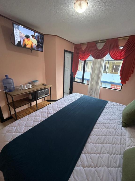 Postel nebo postele na pokoji v ubytování Casa SOL DE VERANO
