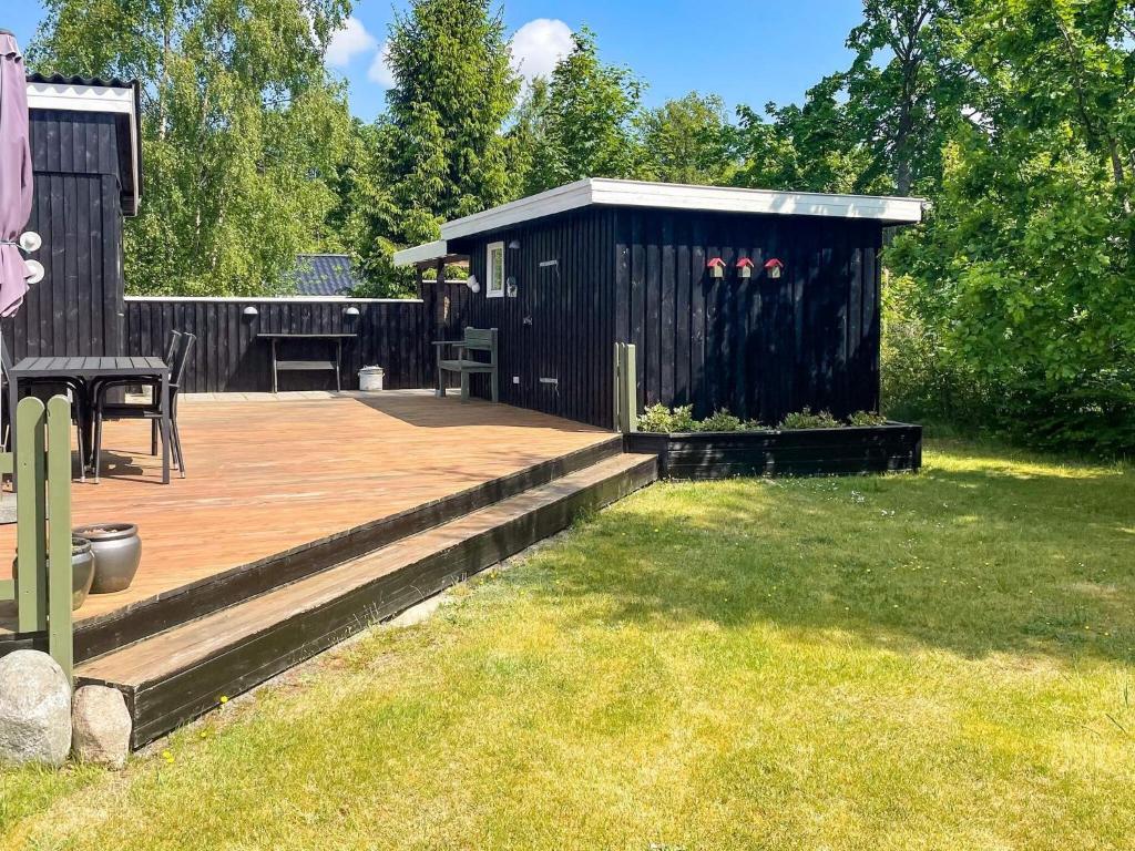 Zahrada ubytování Holiday home Hals IX
