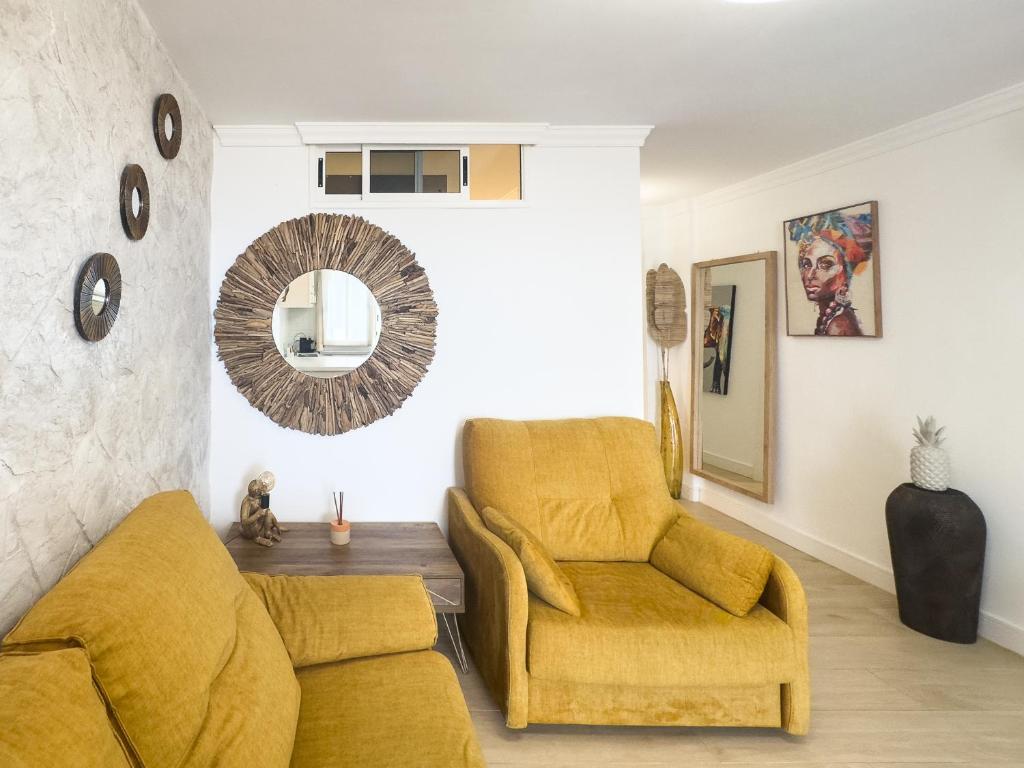 Posedenie v ubytovaní Luxury ocean view apartment costa adeje