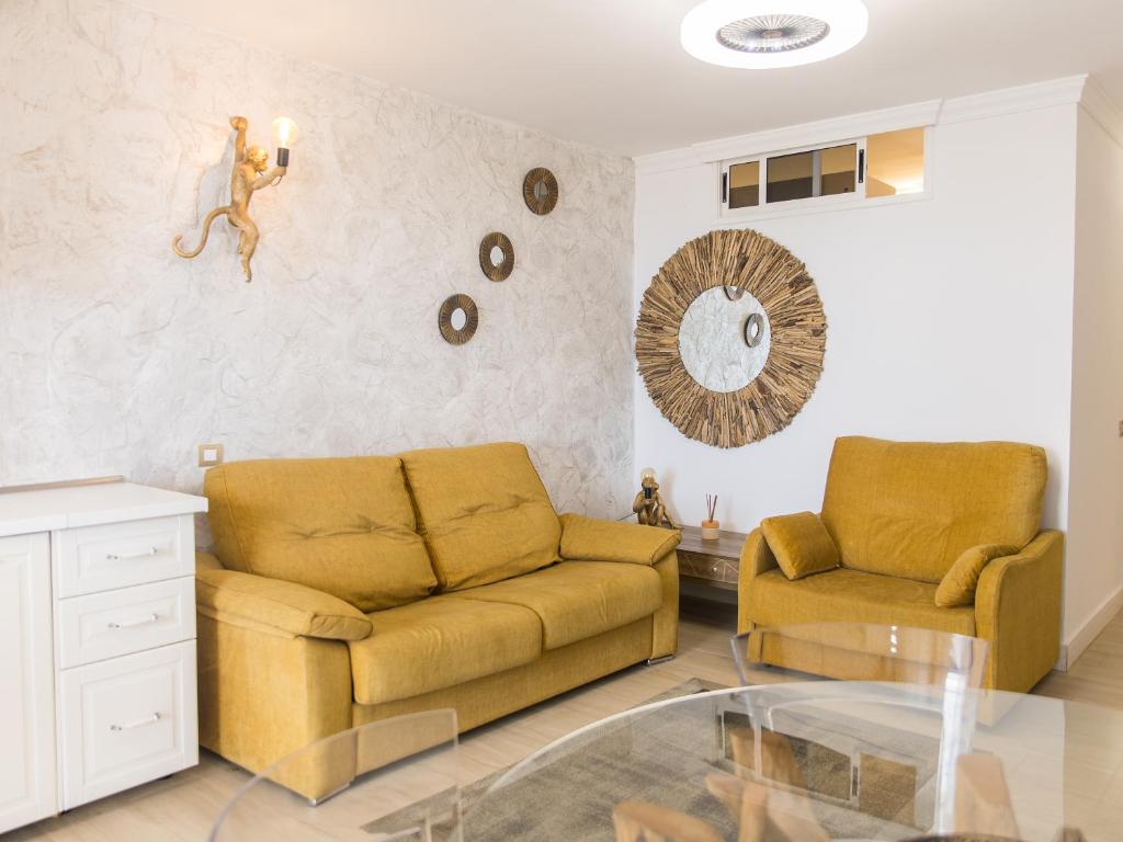 Posedenie v ubytovaní Luxury ocean view apartment costa adeje