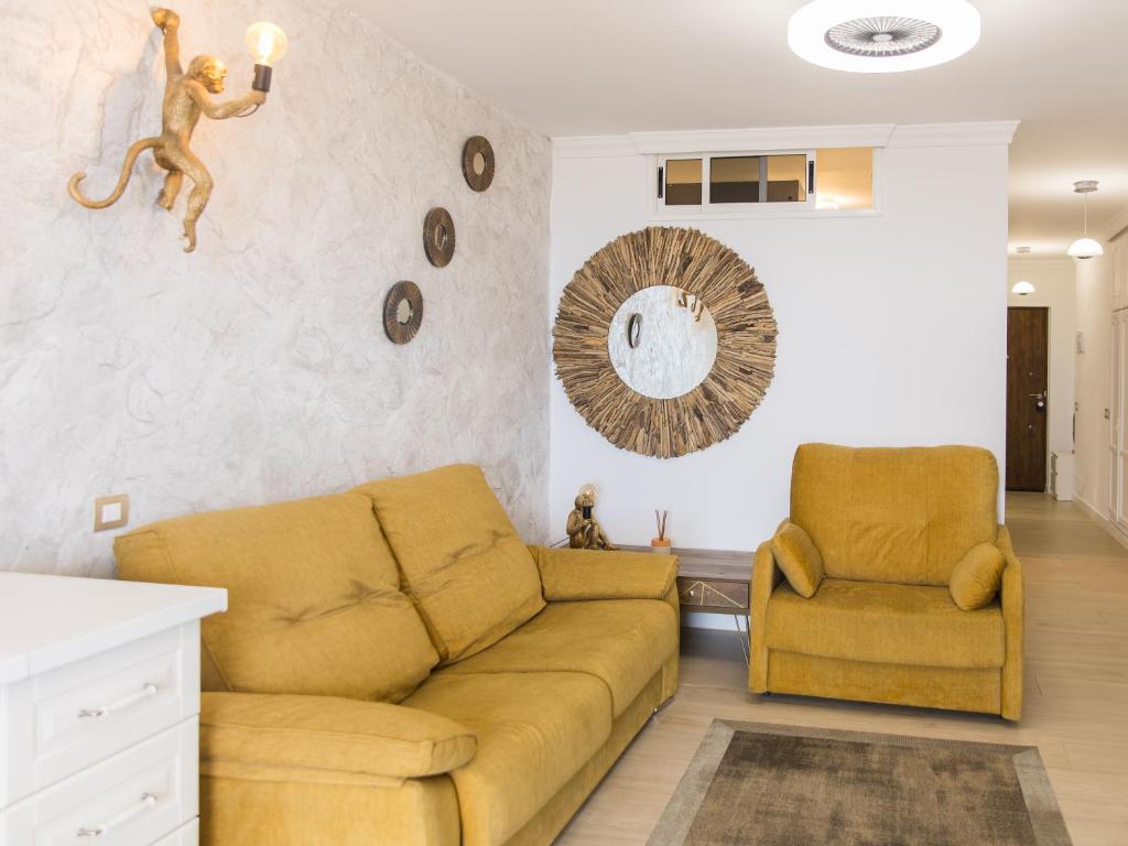 Posedenie v ubytovaní Luxury ocean view apartment costa adeje