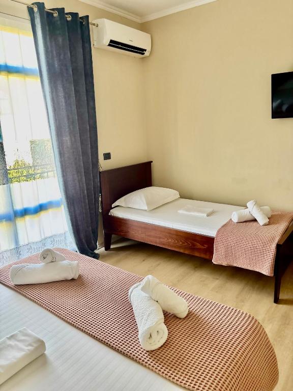 Cama o camas de una habitación en Blen Grand