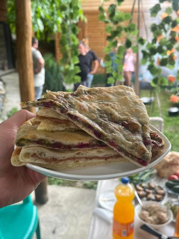Jídlo v penzionu nebo okolí