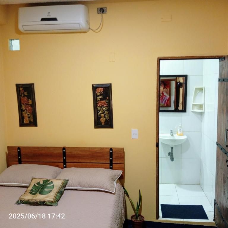 Koupelna v ubytování Hotel Gavas Amazonas