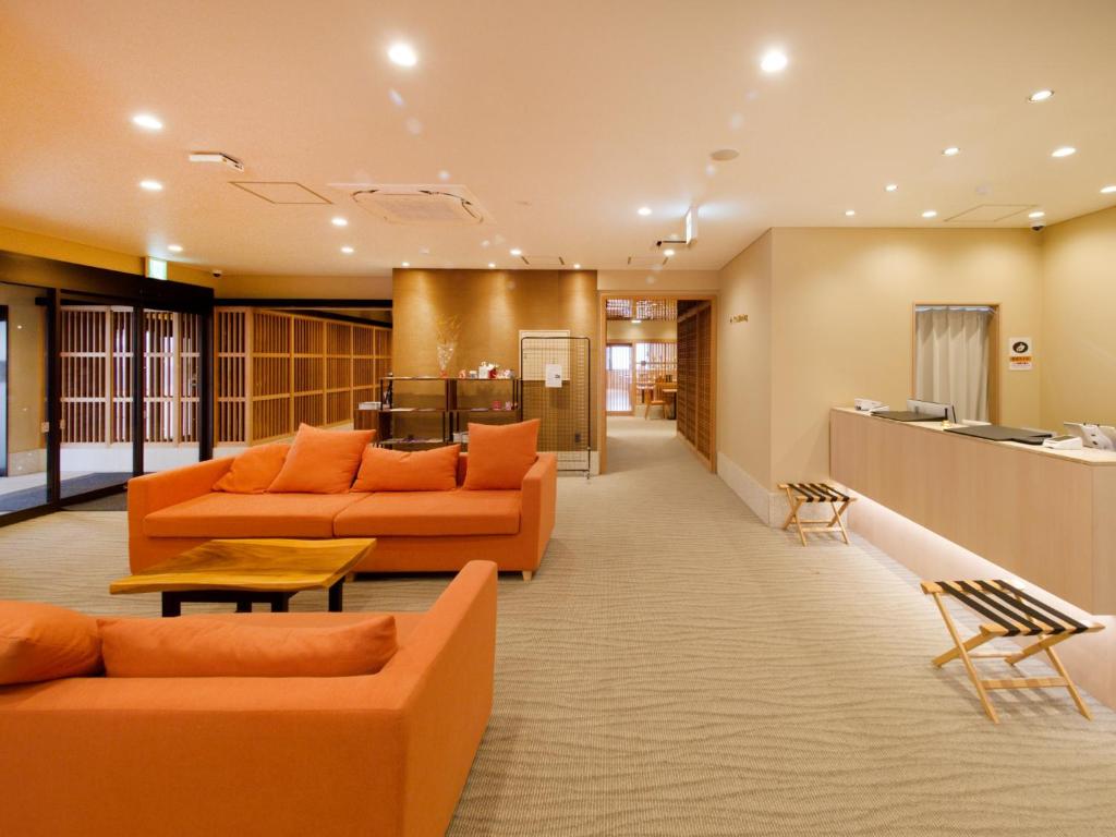 Posezení v ubytování T Hotel Ryuoo
