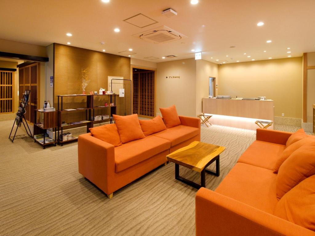 Posezení v ubytování T Hotel Ryuoo