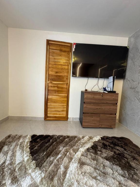 Postel nebo postele na pokoji v ubytování Habitaciones luxury baru