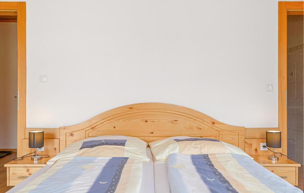 Postelja oz. postelje v sobi nastanitve Ferienwohnung Schöder