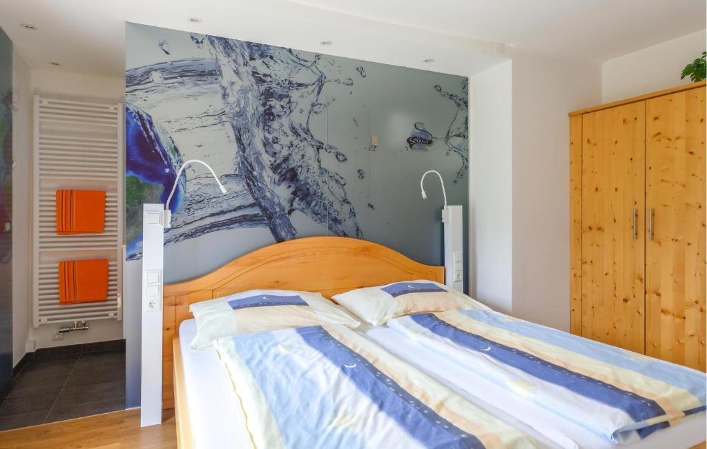 Postelja oz. postelje v sobi nastanitve Ferienwohnung Schöder
