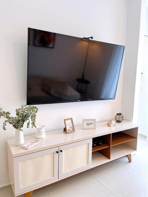 TV a/nebo společenská místnost v ubytování Departamento amoblado en Luque