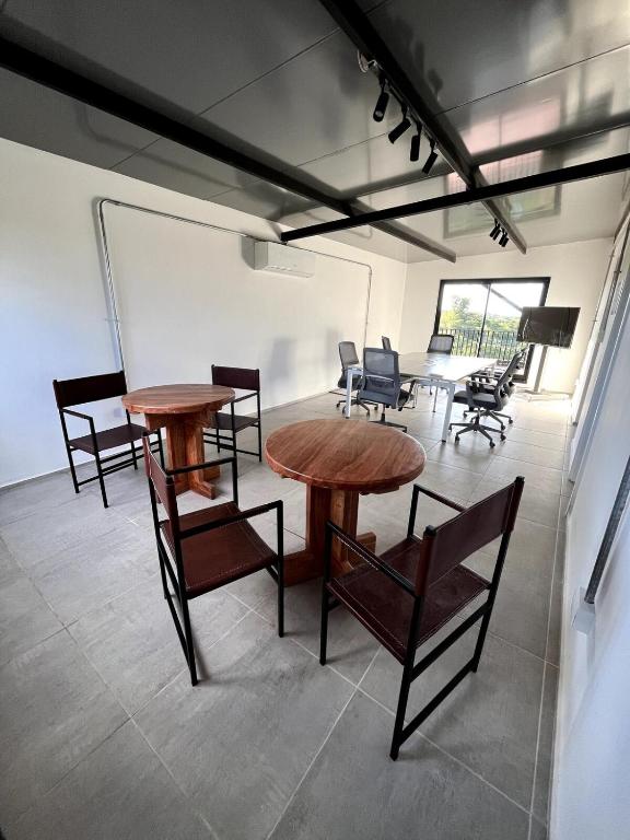 Posezení v ubytování Departamento amoblado en Luque