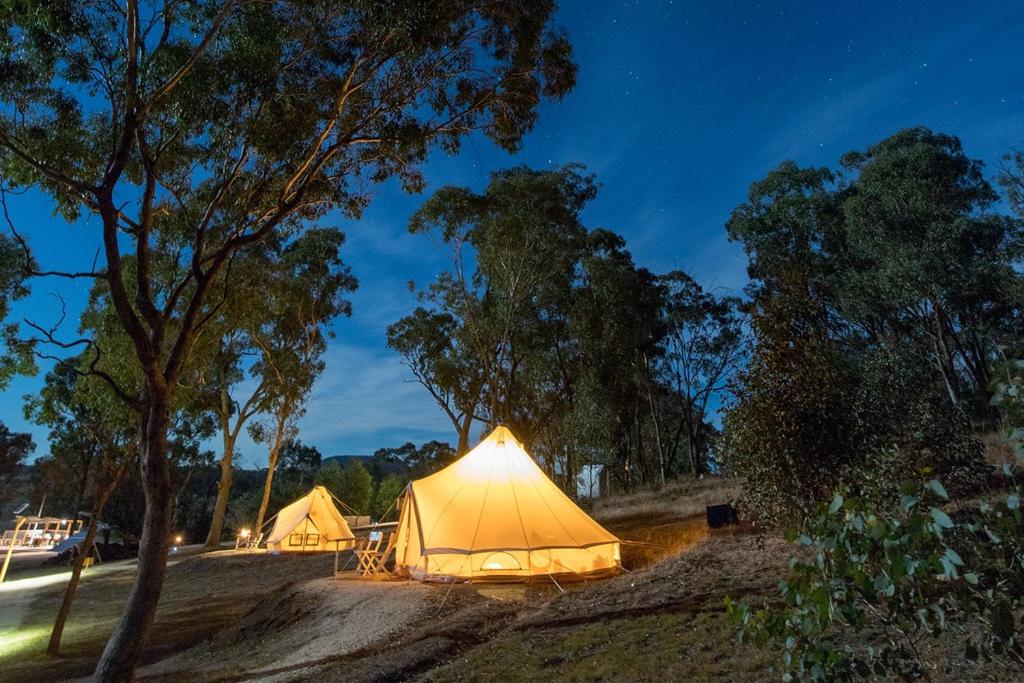 Fotografie z fotogalerie ubytování Cosy Tents - Daylesford v destinaci Yandoit