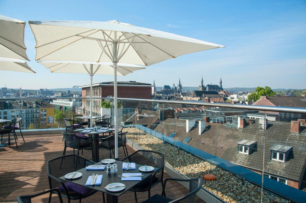 Balkón nebo terasa v ubytování INNSiDE by Meliá Aachen