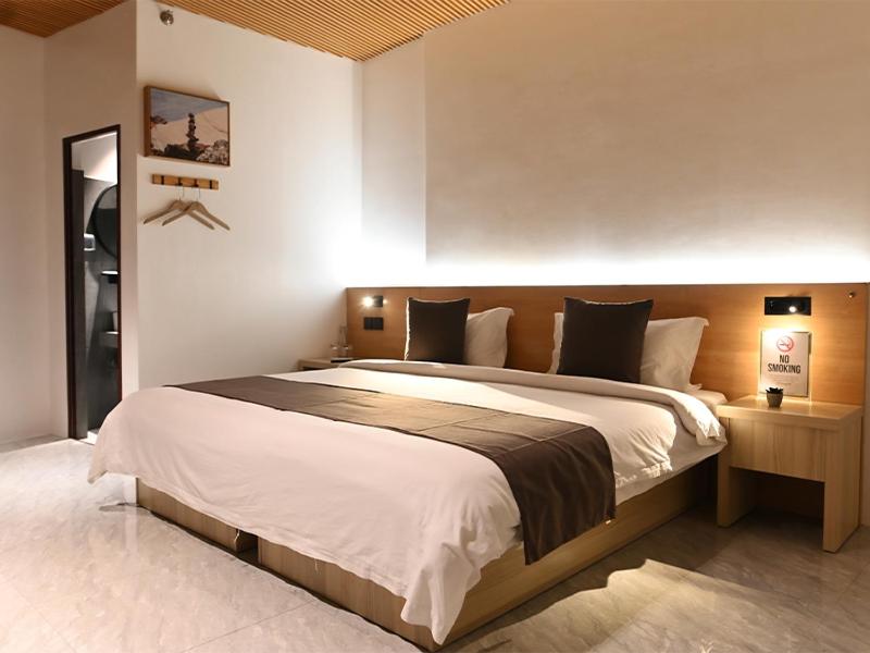 Postel nebo postele na pokoji v ubytování Terra Hotel Kawit